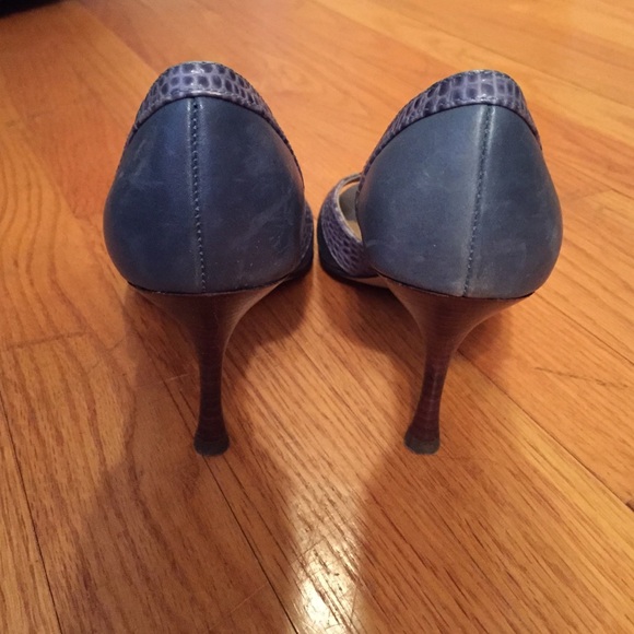 Blue Anne Klein pumps - Picture 3 of 4